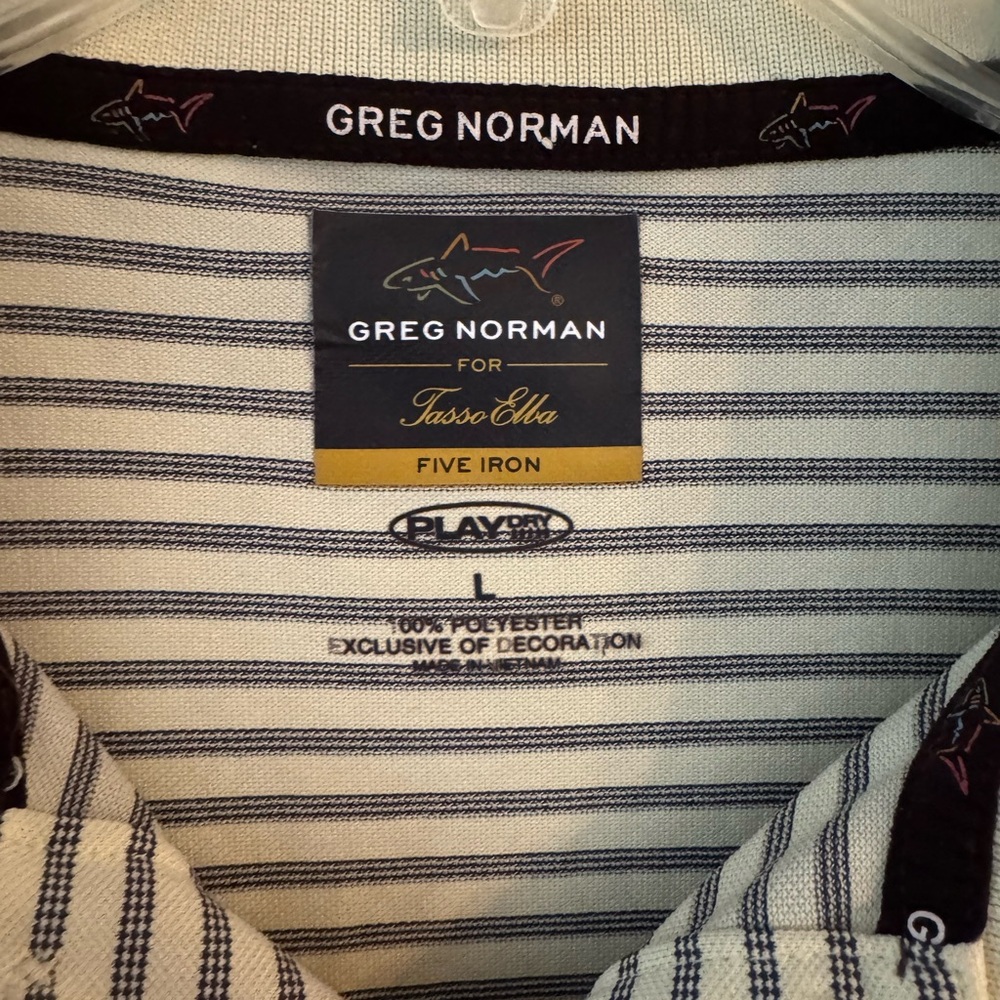 Greg Norman Collection Stripped Casual Button Down Shirt